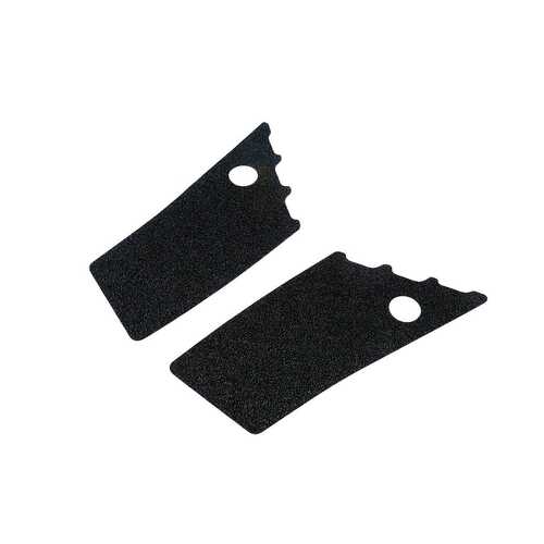 R&G Tank Traction Grip Kit - Zero DSR '19- Traction Grips : 2-Grip Kit (Black)