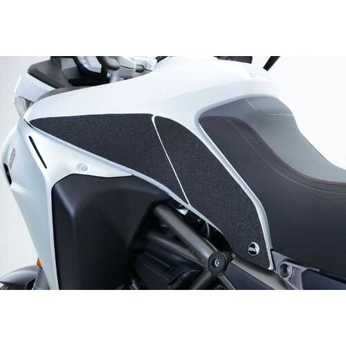 R&G Tank Traction Grip Kit - Multistrada Enduro, Traction Grips 2016- : 4-Grip Kit (Black)
