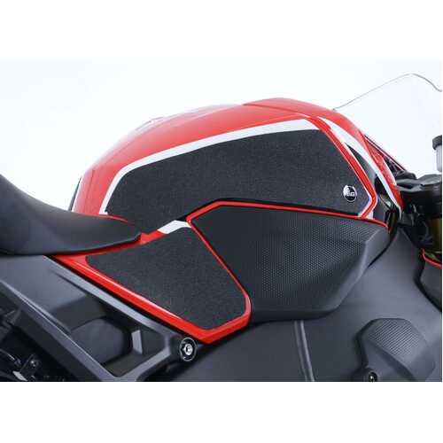 R&G Tank Traction Grip Kit - R&G HONDA CBR1000RR/SP/SP2 '17- TRACTION GRIPS (Clear)