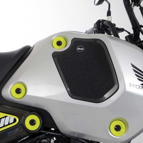 R&G Tank Traction Grips for Honda MSX 125 GROM '21- (Clear)