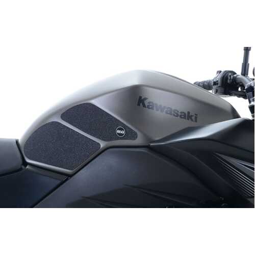 R&G Tank Traction Grip Kit - NINJA300 TRACT PAD 13-14 4P (Black)