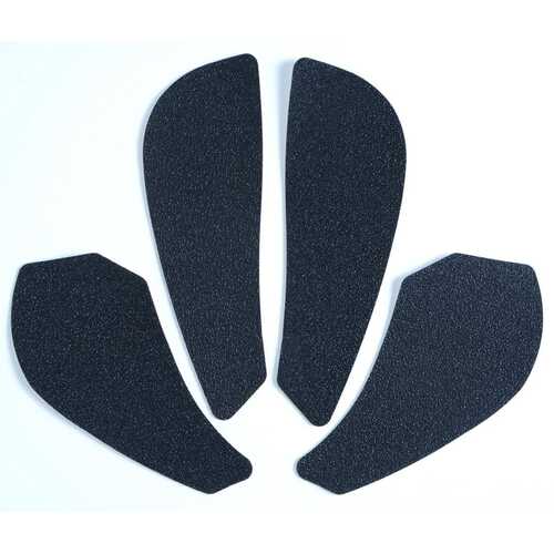 R&G Tank Traction Grip Kit - ZX6R TRACT PAD 05-08 4PC (Black)