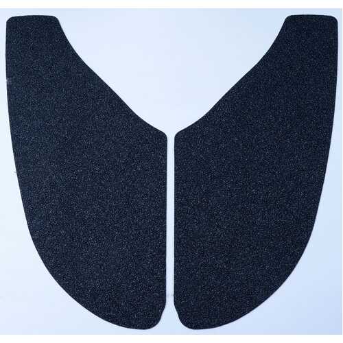 R&G Tank Traction Grip Kit - ZX10R TRAC/PADS'04-'05 2PC (Black)