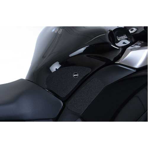 R&G Tank Traction Grip Kit - Kawasaki Z1000SX '11-'17 Traction Grips : 4-Grip Kit (Black)