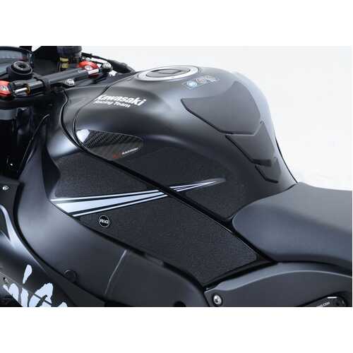 R&G Tank Traction Grip Kit - ZX10R TRAC/PAD 16- 6PC KIT (Clear)