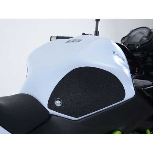 R&G Tank Traction Grip Kit - Z 650, Ninja 650 '17- Traction Grips : 2-Grip Kit (Clear)