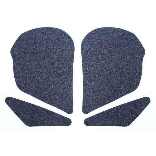 R&G Tank Traction Grip Kit - RC8/RC8R TRAC/PADS'09- 4PC (Clear)