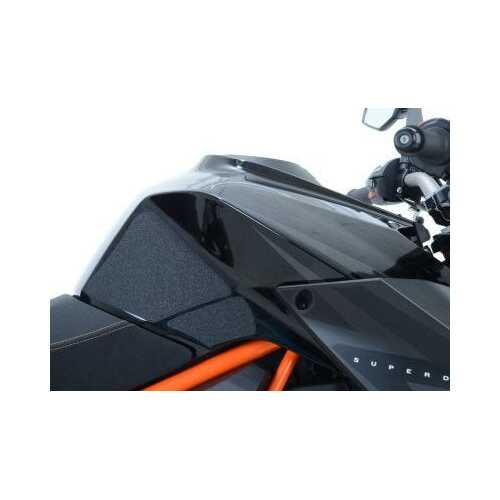 R&G Tank Traction Grip Kit - 1290S/DUKE R TR/PADS'14-BK 4PC (Black)
