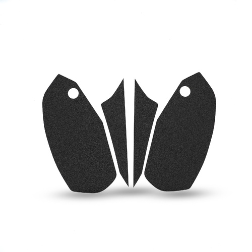 R&G Tank Traction Grip Kit - GSXR6/750 TRACT PD 08-10 2P (Black)