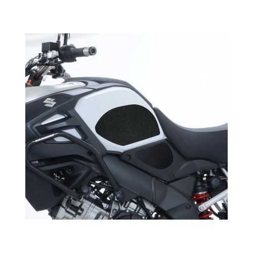 R&G Tank Traction Grip Kit - V-STROM1000 T/PADS'02-'14 BK (Black)