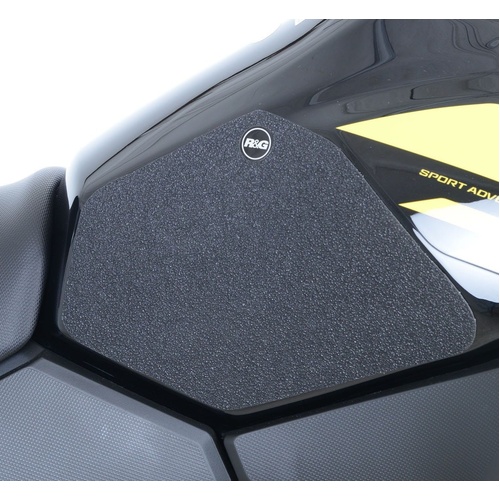 R&G Tank Traction Grip Kit - Suzuki V-STROM 250 Tank Traction Grips : 2-Grip Kit (Clear)