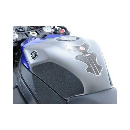 R&G Tank Traction Grip Kit - YZF-R1 TRACT PAD 09-14 2PC (Black)