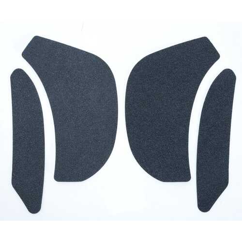 R&G Tank Traction Grip Kit - FZ1 TRACT PAD 06-14 4PC (Black)