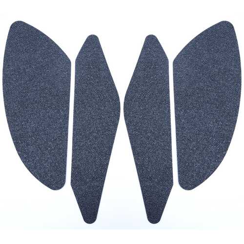 R&G Tank Traction Grip Kit - YZF-R1 TRAC/PADS'04-'06 4PC (Black)