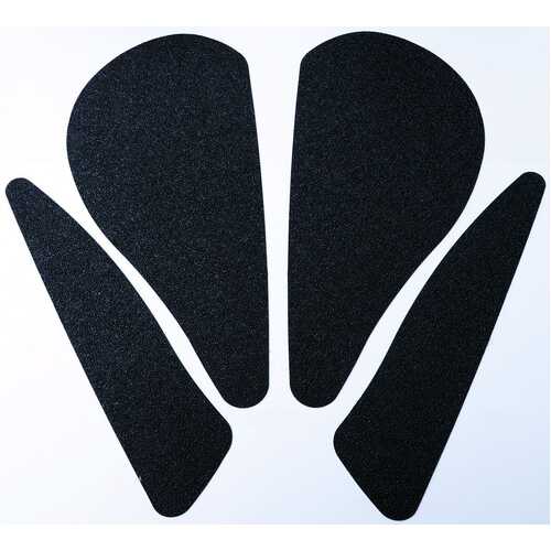 R&G Tank Traction Grip Kit - YZF-R1 TRAC/PADS'02-'03 4PC (Black)