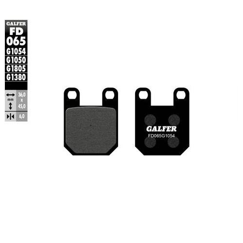 Galfer Semi-Metallic Compound 10