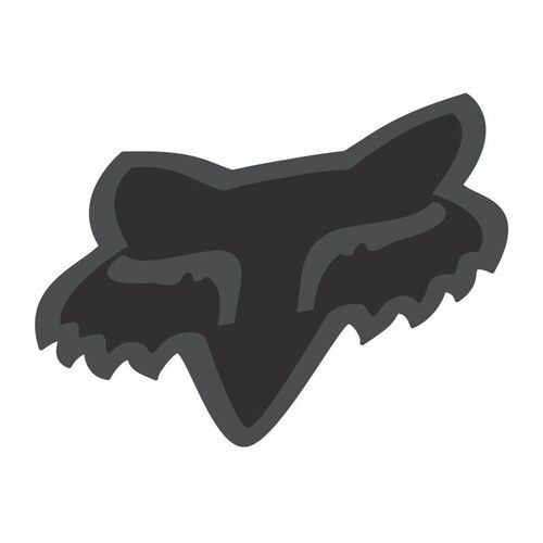 Fox Head Decal 2.5 / Mattblk