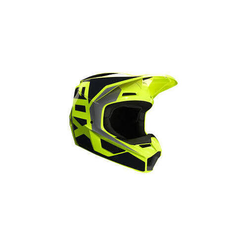 Fox V1 Prix ECE Helmet Black Yellow