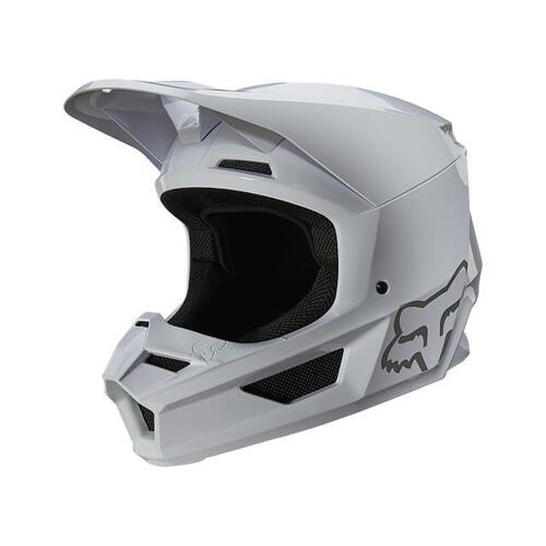 Fox V1 Plaic ECE Helmet 2021 White