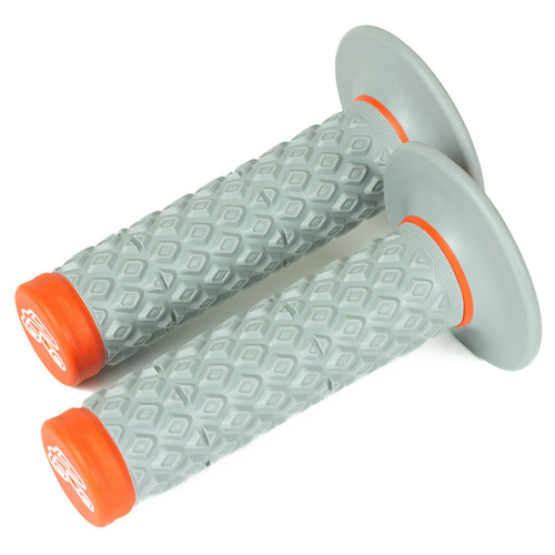 Renthal Orange Soft/Firm Comfort Pattern Dual Compound MX Grips