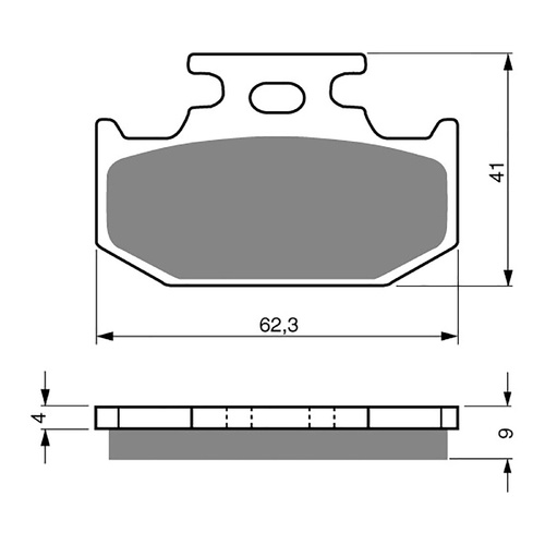 GOLDfren Brake Pads GF001 - S3