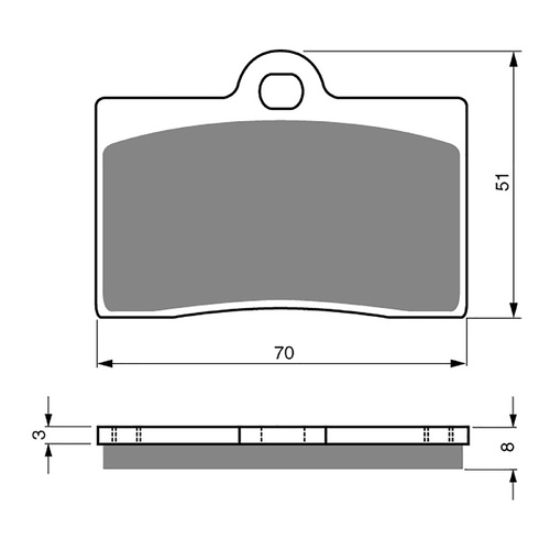 GOLDfren Brake Pads GF064 - K5
