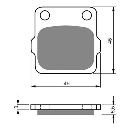 GOLDfren Brake Pads GF077 - S3