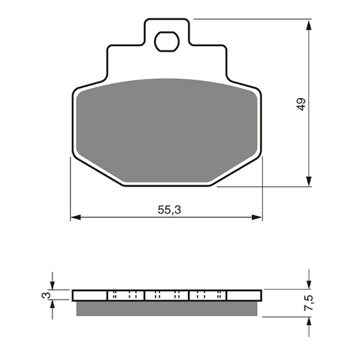 GOLDfren Brake Pads GF186 - S3