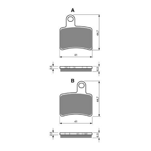 GOLDfren Brake Pads GF228 - K5
