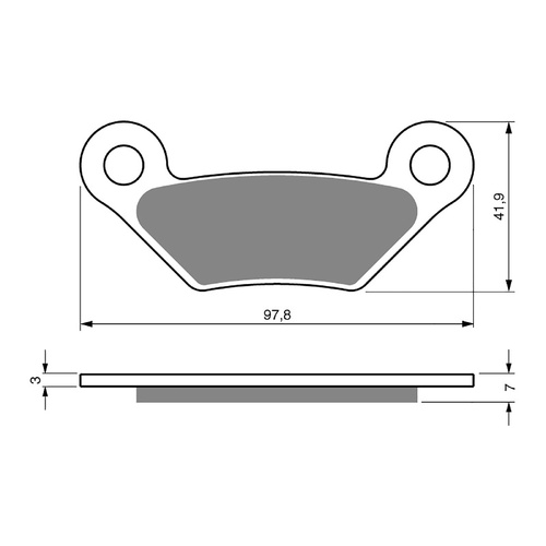 GOLDfren Brake Pads GF356 - K5