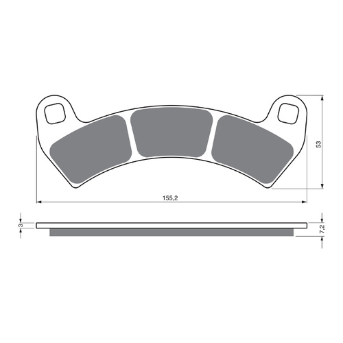 GOLDfren Brake Pads Off-Road Racing GF391 - K5