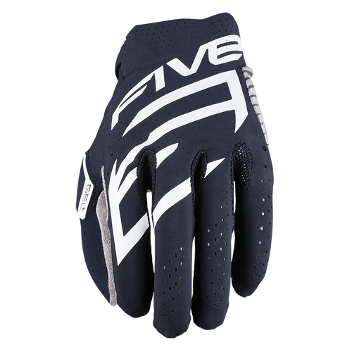 Five 'MXF Race' MX Gloves [Closed Track Only] - Black