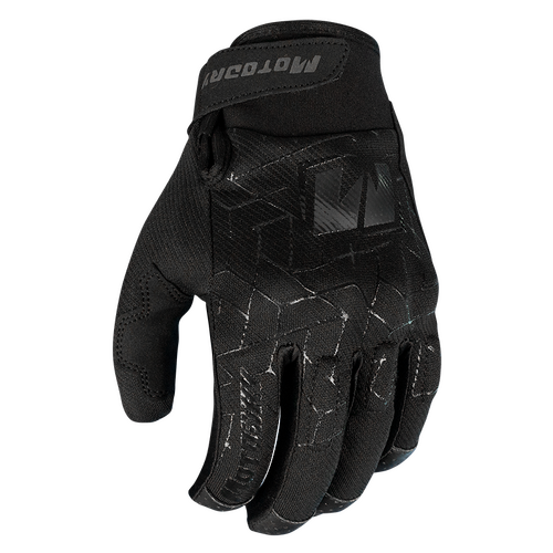 MotoDry 'Atlas' Vented Road Gloves - Black