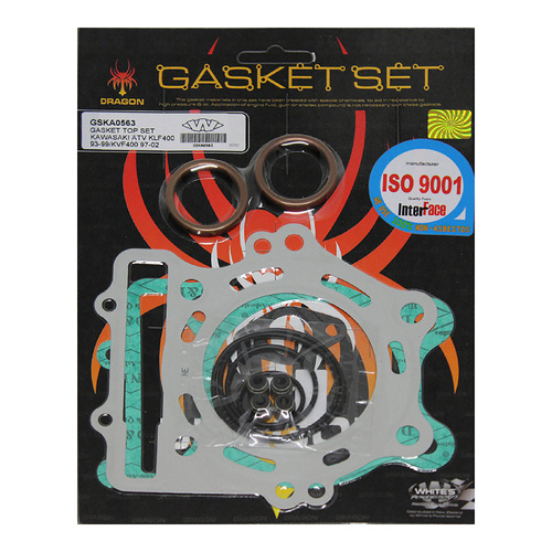 Whites Gasket Set Top Kawasaki KLF400 93-99/ KVF400 97-02
