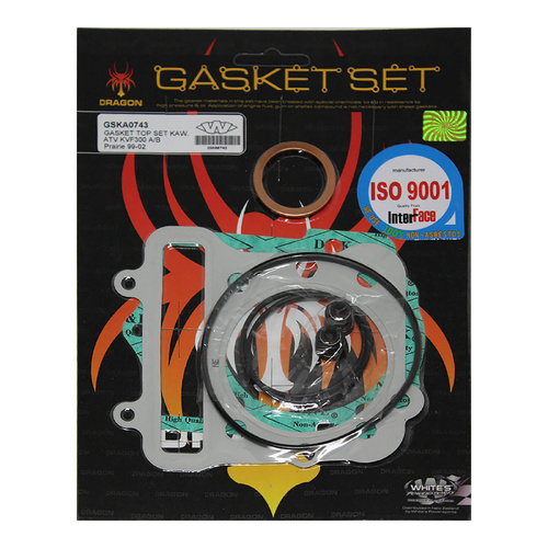 Whites Gasket Set Top Kawasaki KVF300 A/B Prairie 99-02
