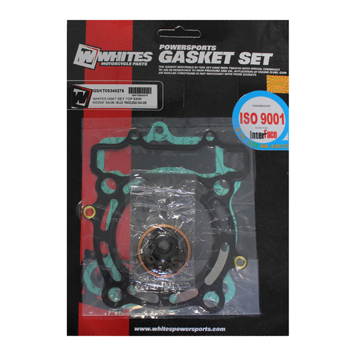 Whites Gasket Set Top Kawasaki KX250F 04-08 /Suzuki RMZ250 04-06