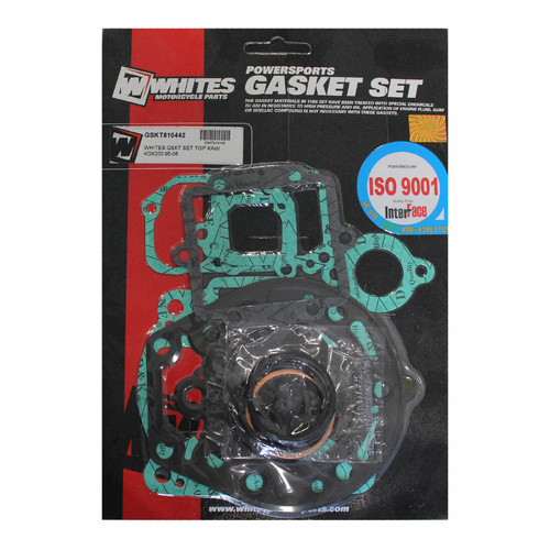 Whites Gasket Set Top Kawasaki KDX200 95-06