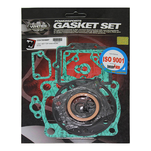 Whites Gasket Set Top Kawasaki KX250 93-00
