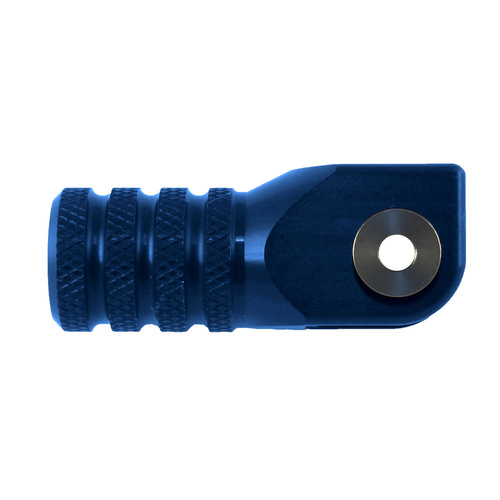 Blue Gear Lever Knurled Tip with Hardware