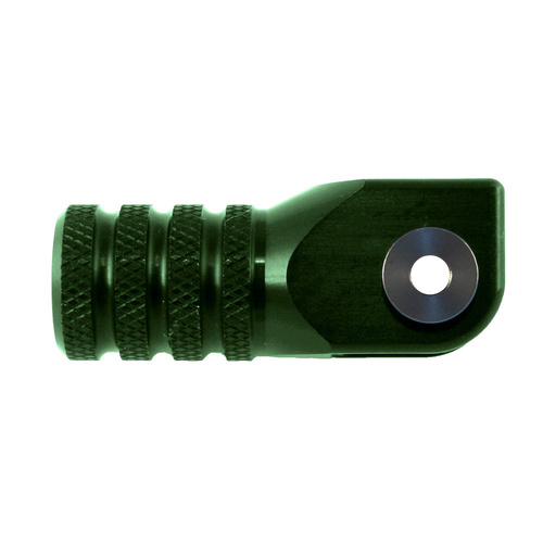 Green Gear Lever Knurled Tip with Hardware