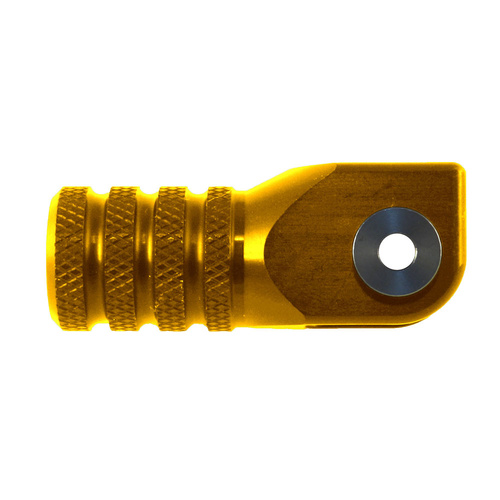 Gold Gear Lever Knurled Tip with Hardware