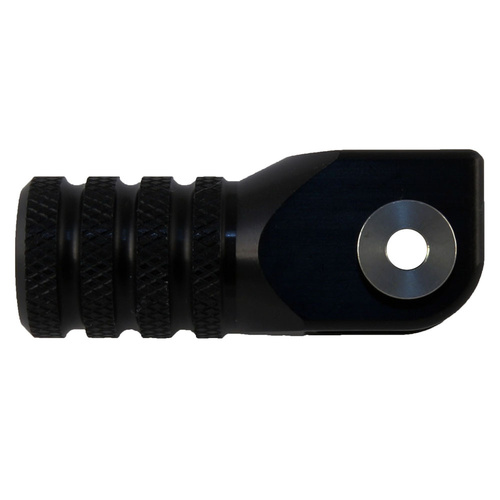 Black Gear Lever Knurled Tip with Hardware
