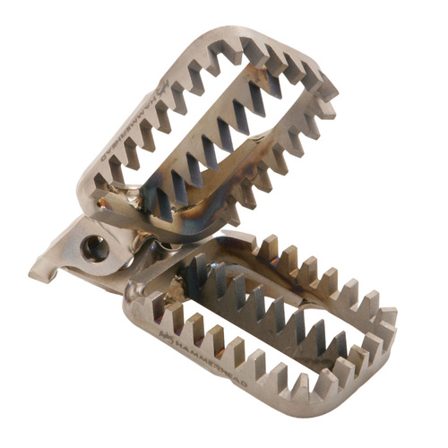 Yamaha Paragon Titanium Footpegs
