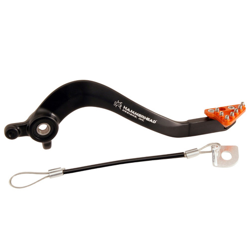 Husqvarna Orange Forged Alloy Brake Pedals