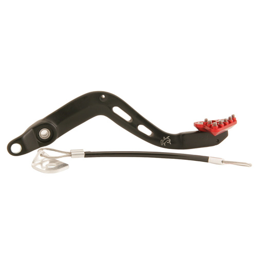 Beta Red Forged Alloy Brake Pedals