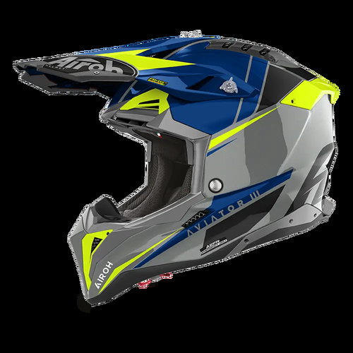Airoh 'Aviator 3 Push' MX Helmet