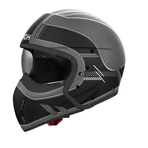 Airoh 'J110 Raster' Modular Helmet - Matt Black