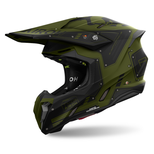 Airoh 'Twist 3 Military' MX Helmet