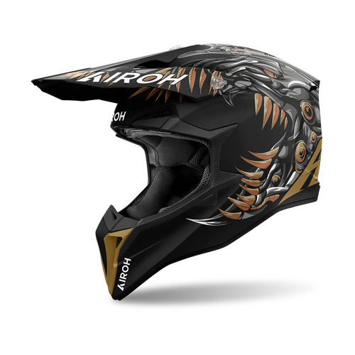 Airoh 'Wraap Cyborg' MX Helmet