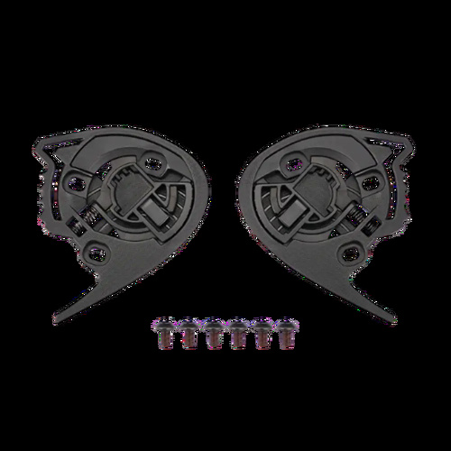 KABUTO F-17 GP Mips DAF-R SHIELD RATCHET SET / BASE PLATES (L&R + 6 Screws)